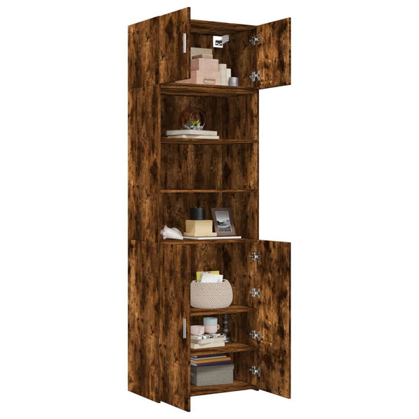 Hochschrank Räuchereiche 70x42,5x225 cm
