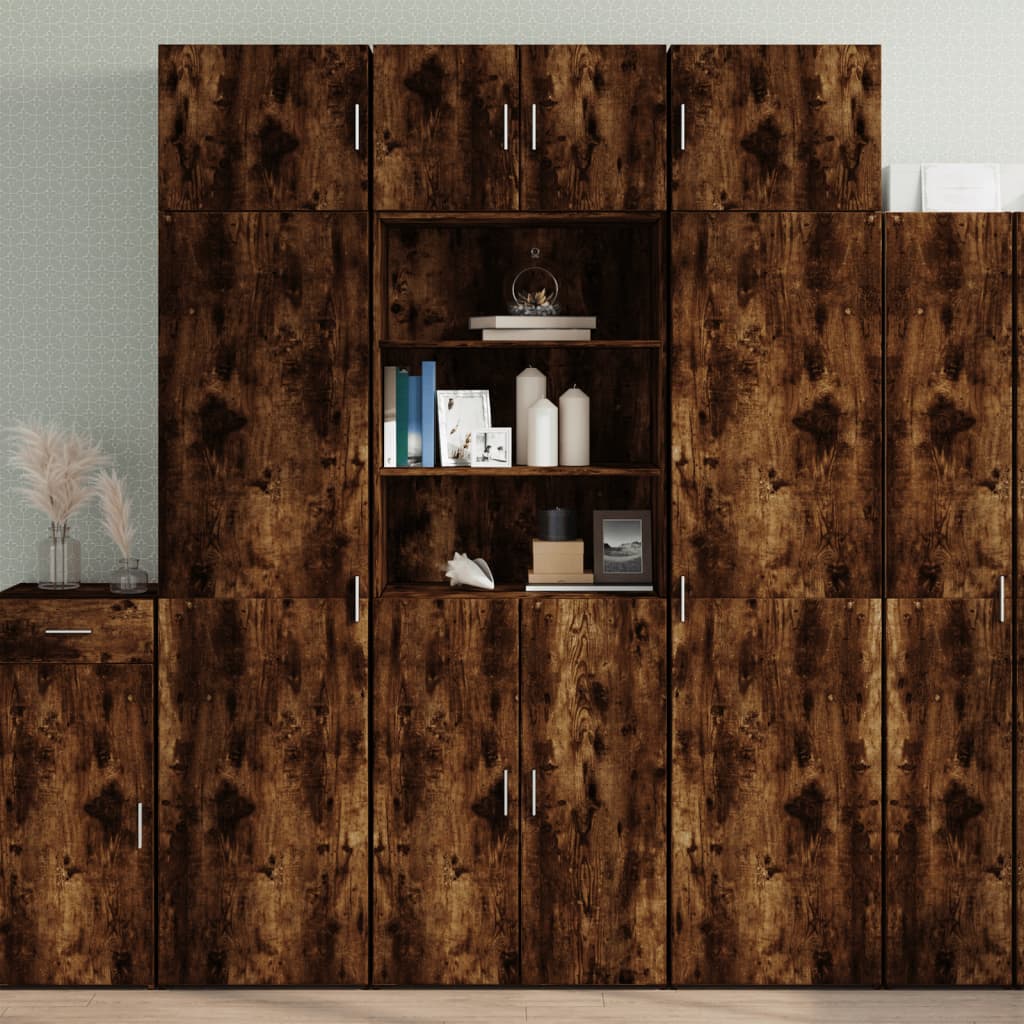Hochschrank Räuchereiche 70x42,5x225 cm