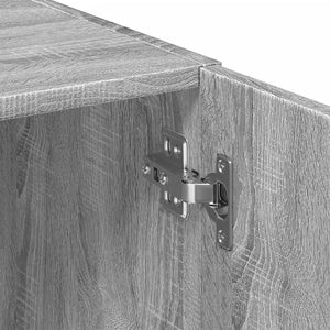 Grauer Hochschrank Sonoma 70x42,5x225 cm