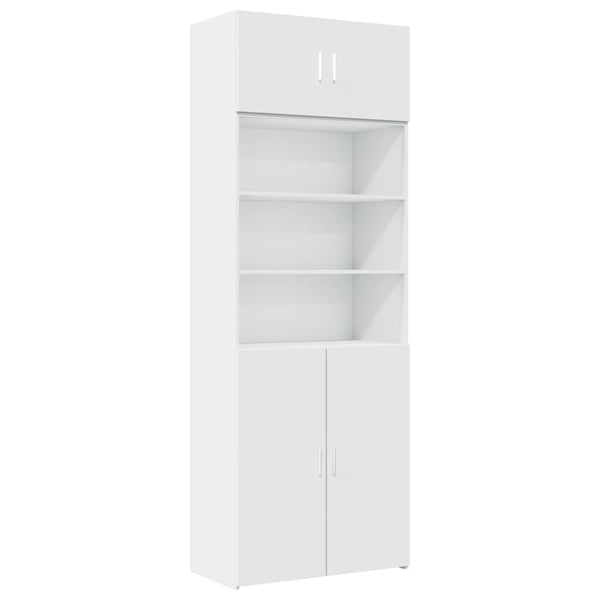 Weißer Hochschrank 80x42,5x225 cm