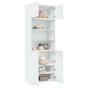 Weißer Hochschrank 80x42,5x225 cm