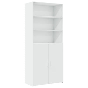 Weißer Hochschrank 80x42,5x225 cm