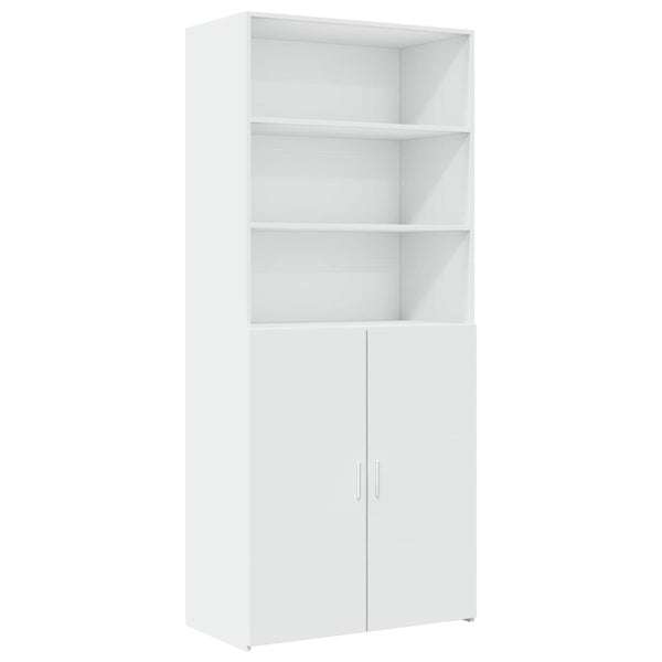 Weißer Hochschrank 80x42,5x225 cm