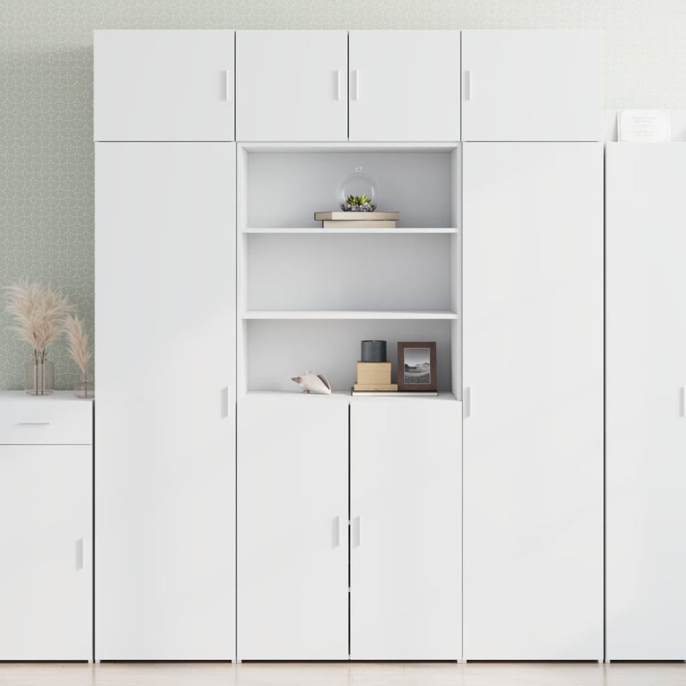 Weißer Hochschrank 80x42,5x225 cm