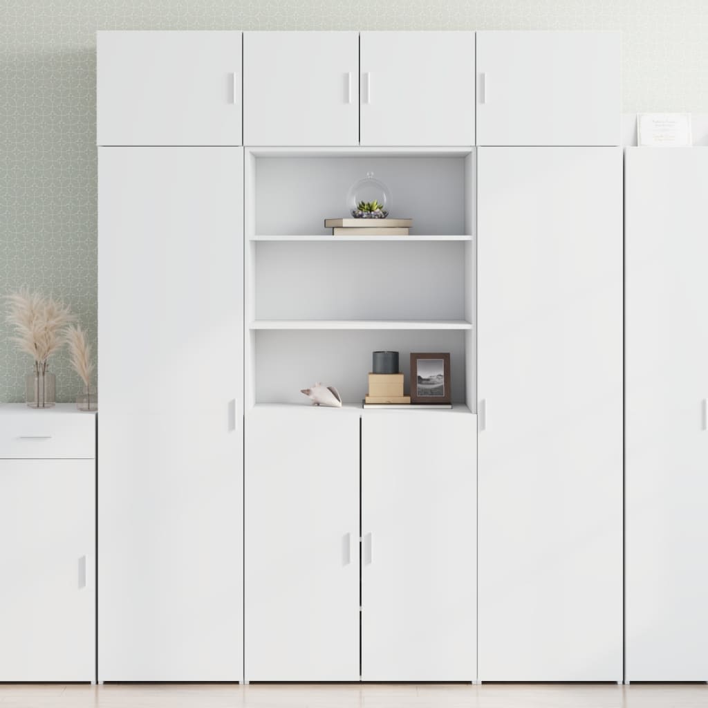 Weißer Hochschrank 80x42,5x225 cm