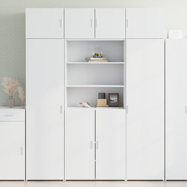 Weißer Hochschrank 80x42,5x225 cm