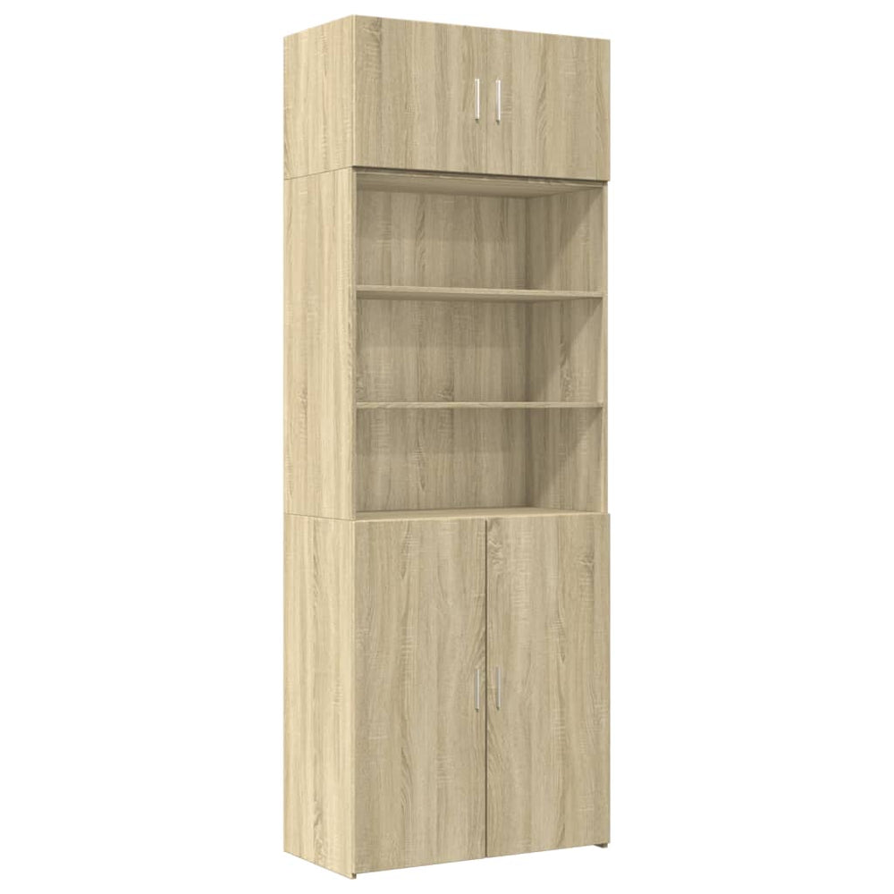 Sonoma-Eiche Hochschrank, 80 cm