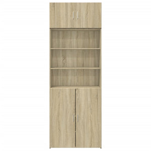 Sonoma-Eiche Hochschrank, 80 cm