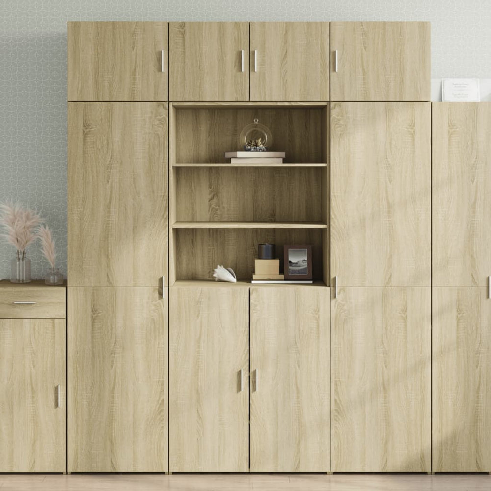 Sonoma-Eiche Hochschrank, 80 cm
