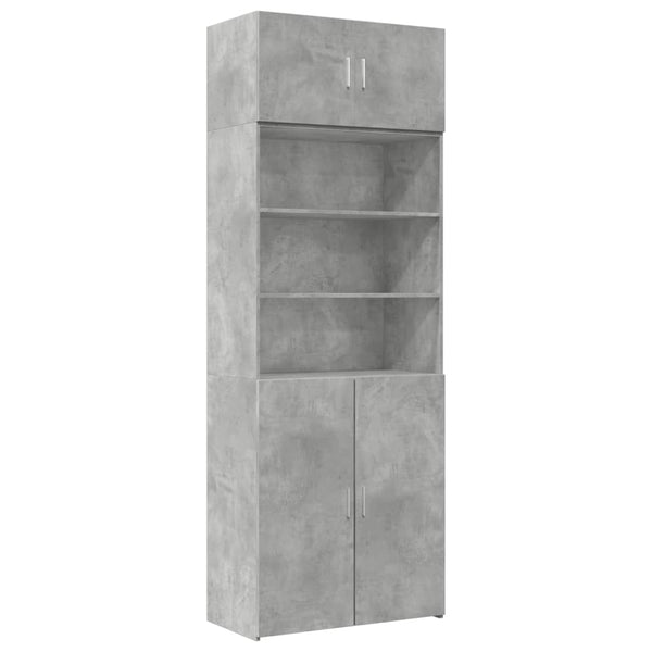 Hochschrank Betongrau 80x42,5x225 cm