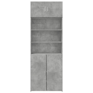 Hochschrank Betongrau 80x42,5x225 cm