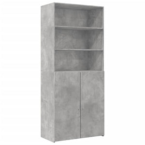 Hochschrank Betongrau 80x42,5x225 cm