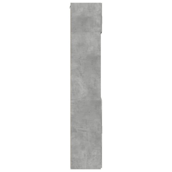 Hochschrank Betongrau 80x42,5x225 cm