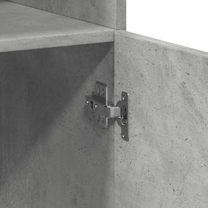 Hochschrank Betongrau 80x42,5x225 cm