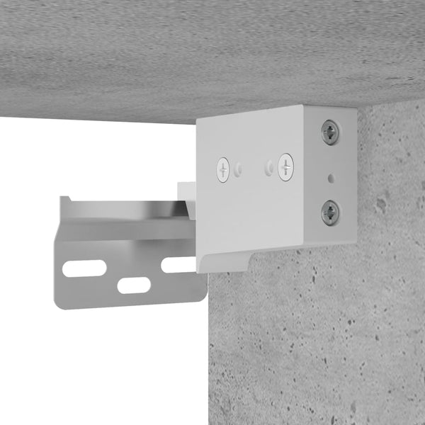 Hochschrank Betongrau 80x42,5x225 cm