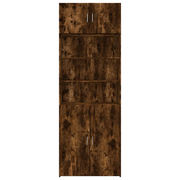 Hochschrank Räuchereiche, 225 cm hoch