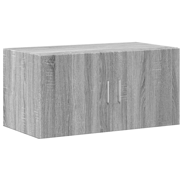 Hochschrank Grau Sonoma 80x42,5x225 cm