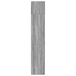 Hochschrank Grau Sonoma 80x42,5x225 cm