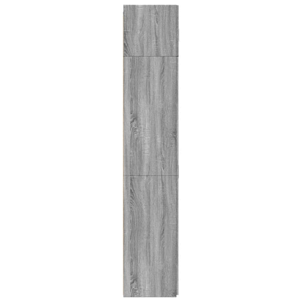 Hochschrank Grau Sonoma 80x42,5x225 cm