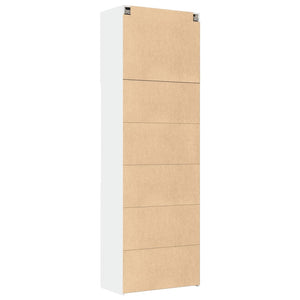 Highboard Weiß 80x42,5x249 cm