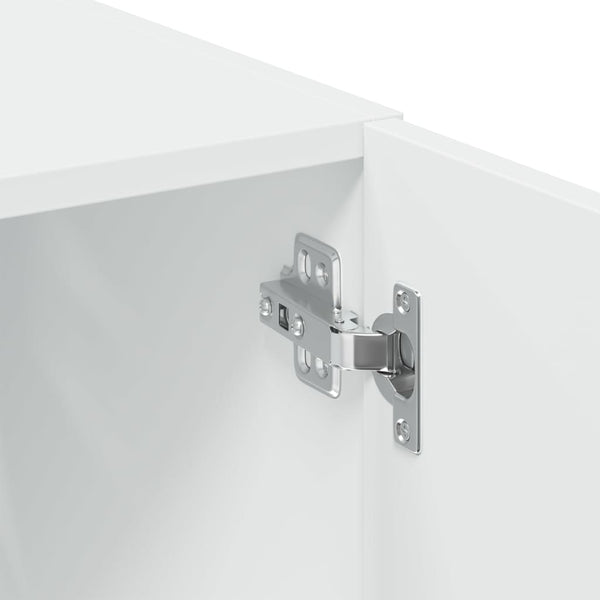 Highboard Weiß 80x42,5x249 cm