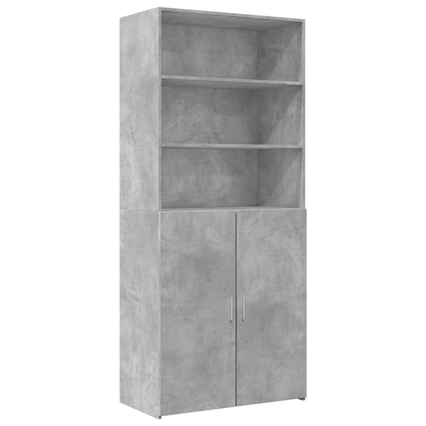 Highboard Betongrau 80x42,5x249 cm