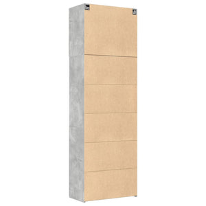 Highboard Betongrau 80x42,5x249 cm