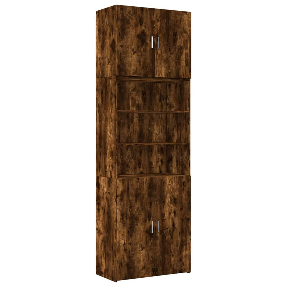 Highboard Räuchereiche 80x249 cm