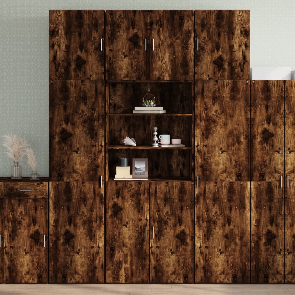 Highboard Räuchereiche 80x249 cm