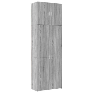 Highboard Grau Sonoma 80x249 cm