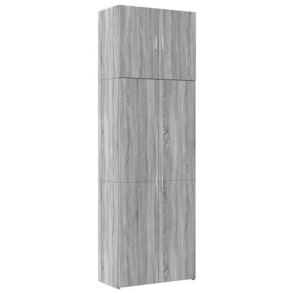 Highboard Grau Sonoma 80x249 cm