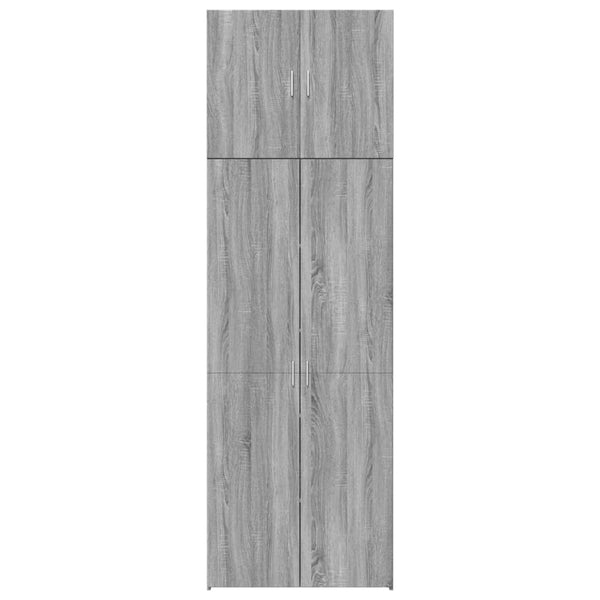 Highboard Grau Sonoma 80x249 cm