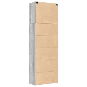 Highboard Grau Sonoma 80x249 cm