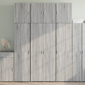 Highboard Grau Sonoma 80x249 cm