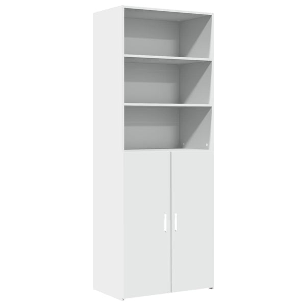 Highboard Weiß 70x42,5x185 cm
