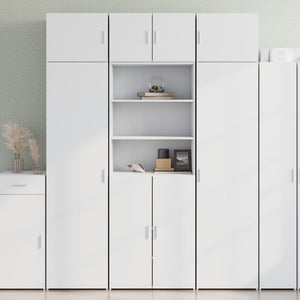 Highboard Weiß 70x42,5x185 cm