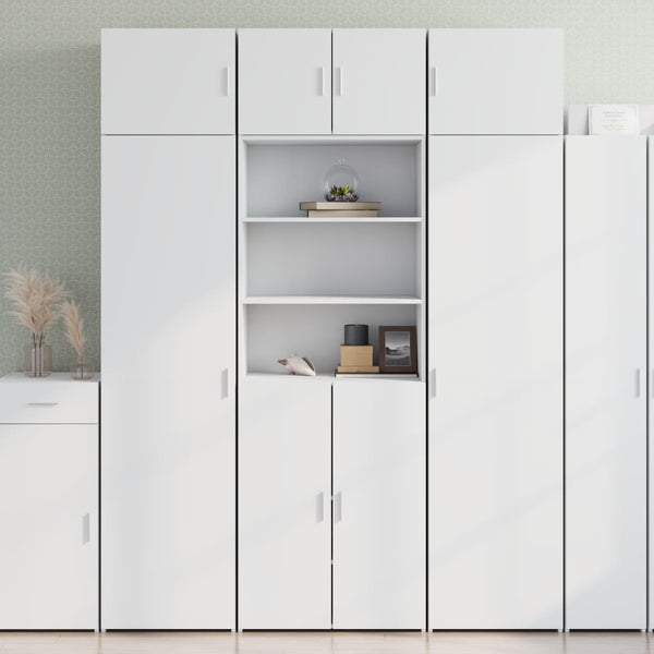 Highboard Weiß 70x42,5x185 cm