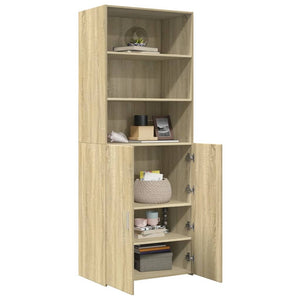 Highboard Sonoma Eiche 70x42,5x185 cm