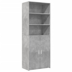 Highboard Betongrau 70x42,5x185 cm