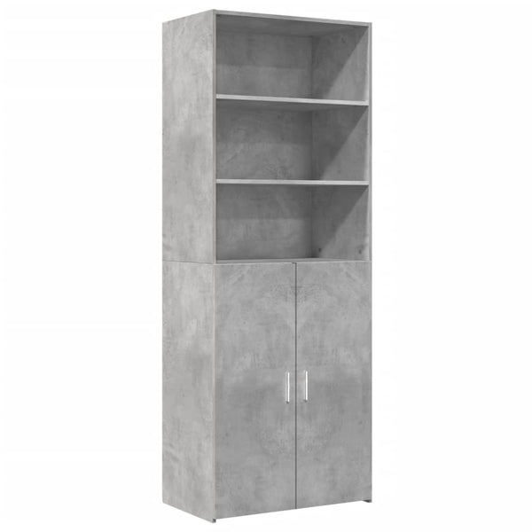 Highboard Betongrau 70x42,5x185 cm