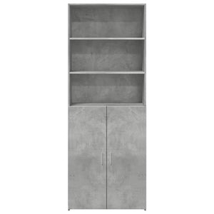 Highboard Betongrau 70x42,5x185 cm