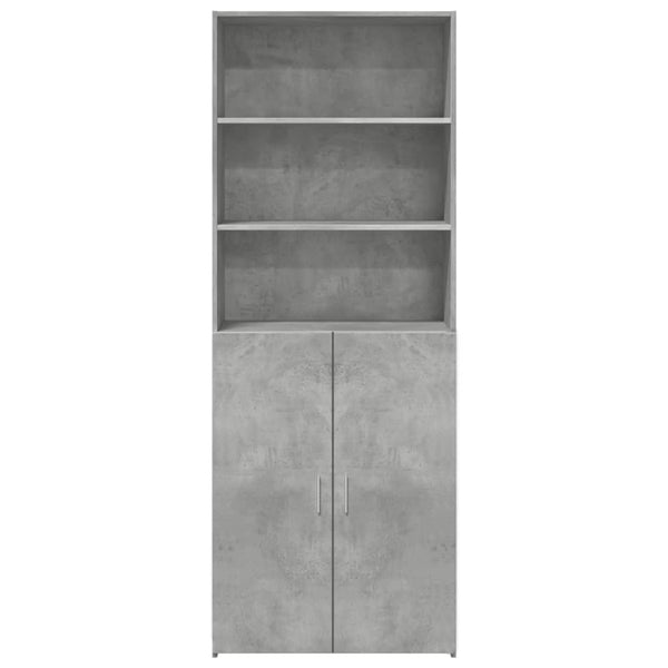 Highboard Betongrau 70x42,5x185 cm