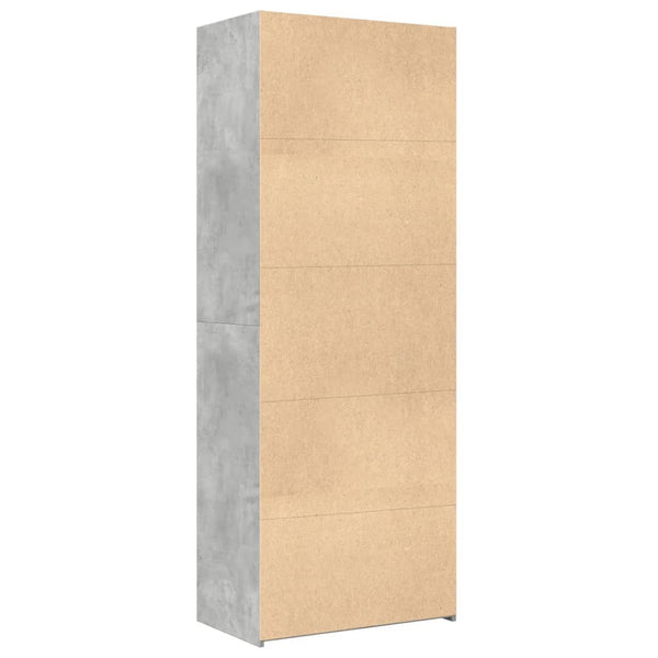 Highboard Betongrau 70x42,5x185 cm