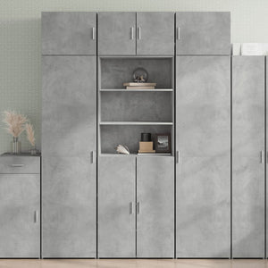 Highboard Betongrau 70x42,5x185 cm