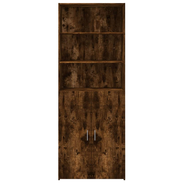 Highboard Räuchereiche 70x42,5x185 cm