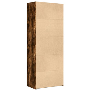 Highboard Räuchereiche 70x42,5x185 cm