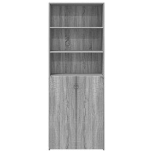 Highboard Grau Sonoma 70x185 cm
