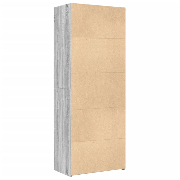 Highboard Grau Sonoma 70x185 cm