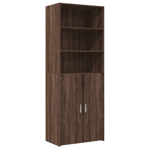 Highboard Braun Eichen-Optik 70x185 cm