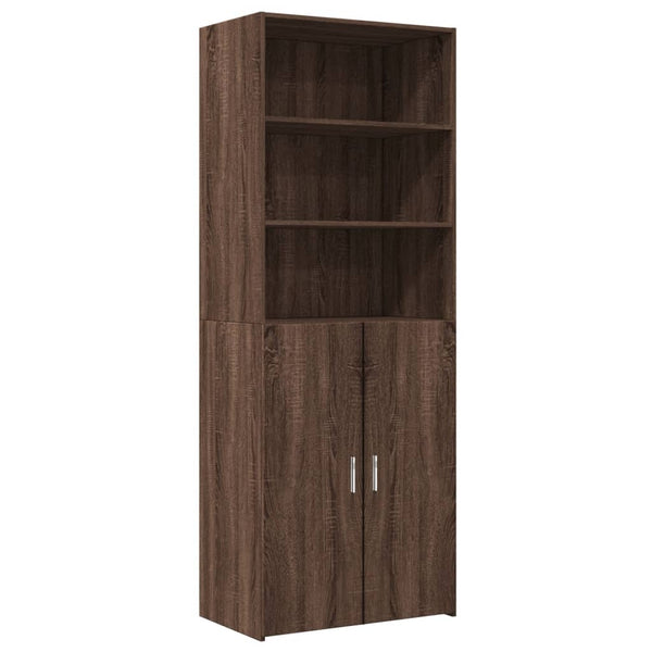 Highboard Braun Eichen-Optik 70x185 cm
